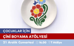 Çocuklar İçin Çini Boyama Atölyesi