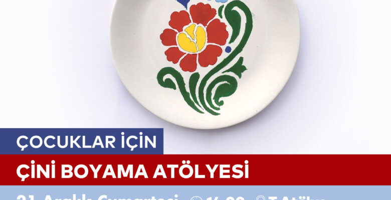 Çocuklar İçin Çini Boyama Atölyesi