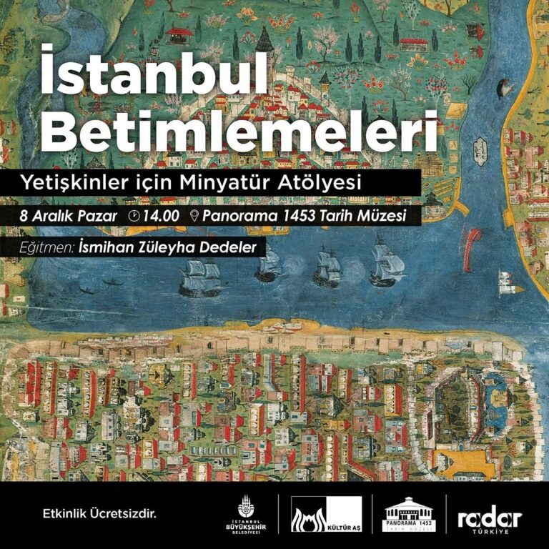Yetişkinler için Minyatür Atölyesi İsmihan Züleyha Dedeler