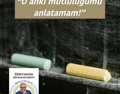 “O anki mutluluğumu anlatamam!”