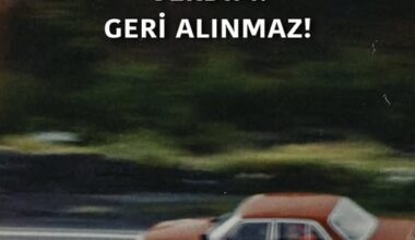 İÇİMDEN GELDİ VERDİM! GERİ ALINMAZ!