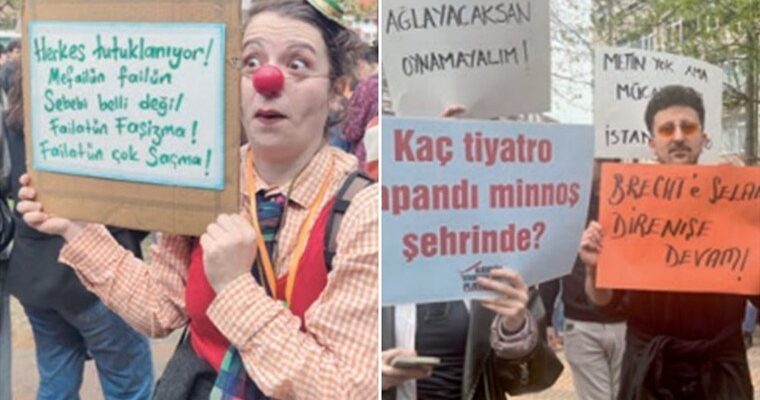 ‘Her yer tiyatro, her yer direniş’