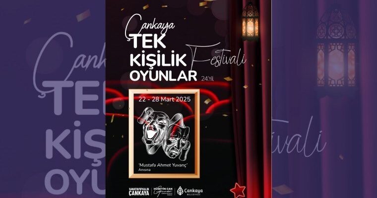 ‘Çankaya Tek Kişilik Oyunlar Festivali’