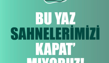 Tiyatro Kooperatifi’nden Yaz Boyu Dayanışma: