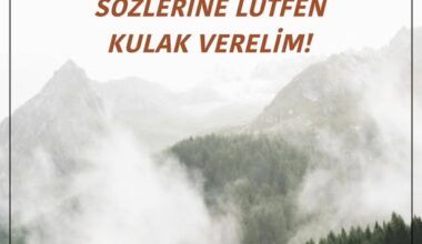 ANNELER VE BABALAR! BİR ÖĞRETMENİN SÖZLERİNE LÜTFEN KULAK VERELİM! ANNELER VE BABALAR! BİR ÖĞRETMENİN SÖZLERİNE LÜTFEN KULAK VERELİM!