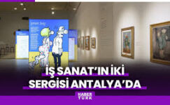 ‘İstanbul’un Resmi’ ve ‘Yazan-Çizen Latif Demirci’ sergileri Antalya Kültür Sanat’ta