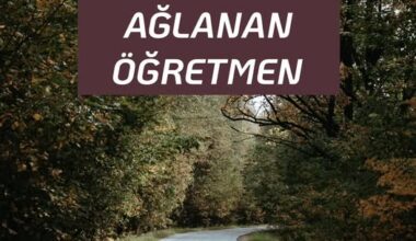 ARKASINDAN AĞLANAN ÖĞRETMEN ARKASINDAN AĞLANAN ÖĞRETMEN