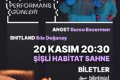 Performans Günleri Kasım 2025 Programı Belli Oldu