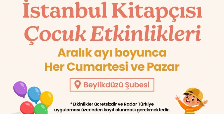 İstanbul Kitapçısı Çocuk Etkinlikleri