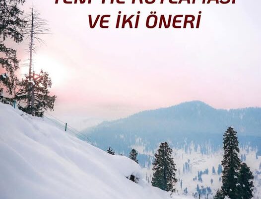 YENİ YIL KUTLAMASI VE İKİ ÖNERİ