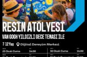 Van Gogh Yıldızlı Gece Temalı Resim Atölyesi