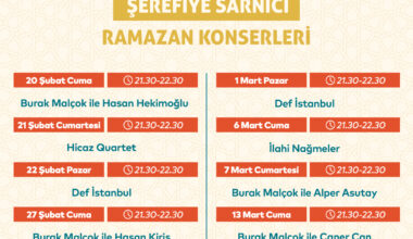 Şerefiye Sarnıcı Ramazan Konserleri