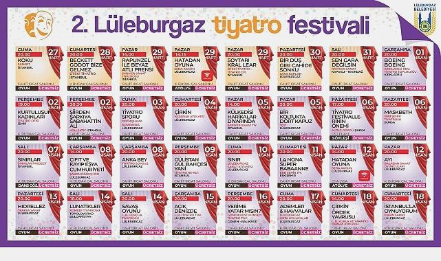 Lüleburgaz 2. Tiyatro Festivali Başlıyor   