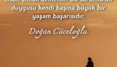Ne var ki, başaranlara saygım büyük.