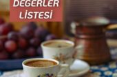 VAROLUŞ DEĞERLERİ