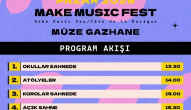 21 Haziran Dünya Müzik Günü Etkinlikleri