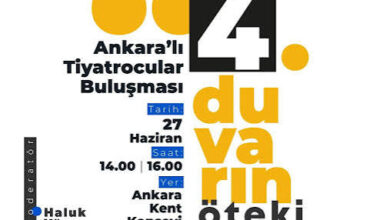4. Duvarın Öteki Yüzü: Ankaralı Tiyatrocular Buluşması