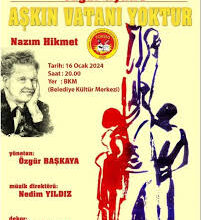 Özgür Tiyatro, “Aşkın Vatanı Yoktur”