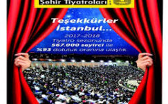 İBB Şehir Tiyatroları: “Teşekkürler İstanbul…”