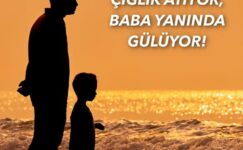 ÇOCUK DEHŞET İÇİNDE ÇIĞLIK ATIYOR, BABA YANINDA GÜLÜYOR