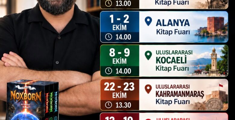 Ali Murat Yılmaz İMZA GÜNLERİ
