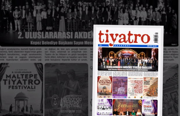Tiyatro Gazetesi’nin 184. Ekim sayısından Merhaba, Tiyatro Gazetesi’nin 184. Ekim sayısından Merhaba,